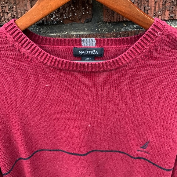 Vintage Nautica Sweater - Size Large - 8/10 - Picture 3 of 4